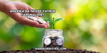 Amerika'da Nelere Yatırım Yapılmalıdır?